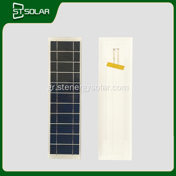 Αυτόματη κουρτίνα 4W Πολυκρυσταλλικό ηλιακό πάνελ